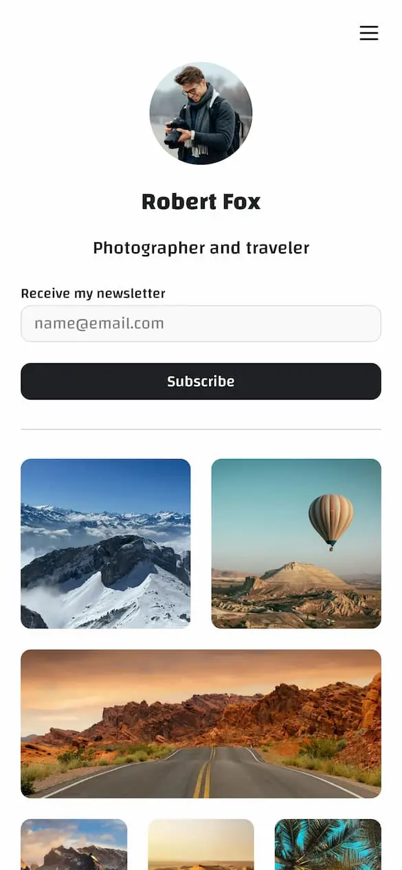 Fotógrafo — Robert Fox